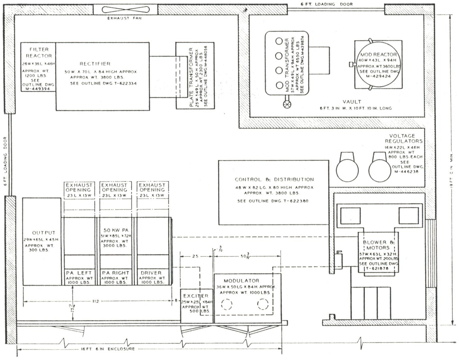 RCA BHF-50A floor plan